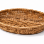 Oval Wicker Basket is Handcrafted