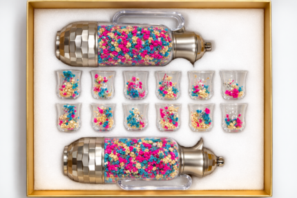 vacuum glass flask set - 21 قطعة زجاجية فلاسكة فراغ