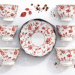 elegant tea cups set - TEA CUPS SET