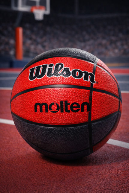 red and black basketball - كرة سلة – حمراء وسوداء
