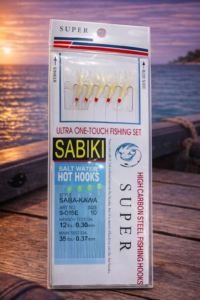 Super Sabiki Saltwater Fishing Rig – Ultra One-Touch Hot Hooks Set