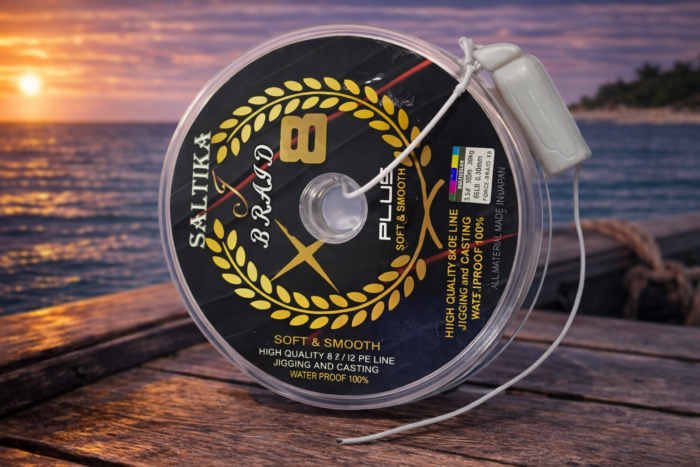 Saltika Braid X8 PE fishing line - خط صيد ملون Saltika Braid X8 PE – خط صيد ناعم وسلس