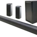 JVC 5.1channel Soundbar مع مكبر صوت سوب ووفر لاسلكي - 3600Watts PMPO، بلوتوث، USB، متوافق مع بطاقة SD TH-N430B