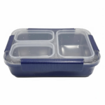 dark blue portable food container - dark blue portable food container