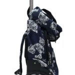 3-Piece Navy Graphic Bear School Bag Set