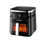 Black+Decker 7.0L Digital AeroFry Air Fryer with Viewing Window (AF7010-B5) - قلاية هوائية ديجيتال من بلاك اند ديكر سعة 7.0 لتر – موديل AF7010-B5