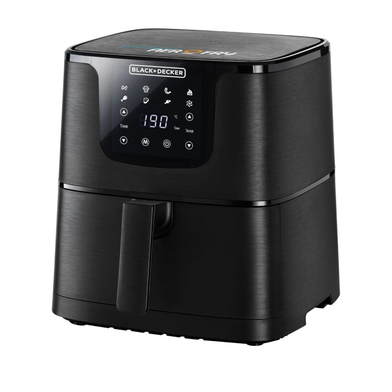 Black+Decker 6.0L Digital Touch Air Fryer (AF7060-B5) - قلاية هوائية ديجيتال من بلاك اند ديكر سعة 6 لتر – موديل AF7060-B5