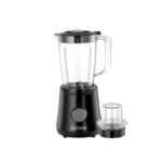 Black+Decker 500W 1.5L Countertop Blender with Grinder Mill – Black (BX530-B5) - خلاط كهربائي مع مطحنة من بلاك اند ديكر 500 واط – موديل BX530-B5