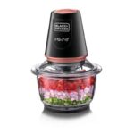 Black+Decker 400W Multi-Function Glass Bowl Food Chopper (GC430-B5) - قطاعة ومفرمة طعام كهربائية من بلاك اند ديكر 400 واط – موديل GC430-B5