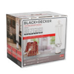 Black+Decker 2400W Twin-Pole Pro Vertical Garment Steamer with Board (GST2400-B5) - كاوية بخار للملابس من بلاك اند ديكر – موديل GST2400-B5