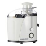Black+Decker 400W Centrifugal Fruit & Vegetable Juice Extractor (JE400-B5) - عصارة فواكه وحمضيات كهربائية من بلاك اند ديكر 400 واط – موديل JE400-B5