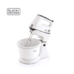 Black+Decker 300W 5-Speed Stand Mixer with 3.5L Rotating Bowl (M700-B5) - خفاقة وعجانة كهربائية من بلاك اند ديكر 300 واط – موديل M700-B5
