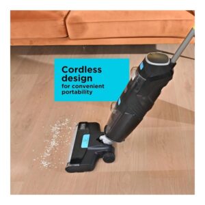 Black+Decker 25.2V Cordless 2-in-1 Wet & Dry Smart Floor Washer & Vacuum Cleaner (VW252BR-B5) - مكنسة كهربائية للرطب والجاف من بلاك اند ديكر – موديل VW252BR-B5