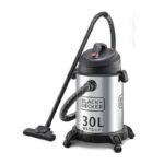 Black+Decker 1600W 30L Wet & Dry Tank Vacuum Cleaner (WV1610-B5) - مكنسة كهربائية للرطب والجاف من بلاك اند ديكر – موديل WV1610-B5