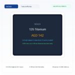 نوكيا 125 تيتانيوم - نسخة الإمارات الرسمية | Nokia 125 Titanium - Official UAE Version