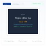 نوكيا 235 2nd Edition أزرق - نسخة الإمارات الرسمية | Nokia 235 2nd Edition Blue - Official UAE Version
