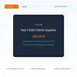 شاومي باد 2 8 جيجابايت 256 جيجابايت Graphite - نسخة الإمارات الرسمية | Xiaomi Pad 2 8GB 256GB Graphite - Official UAE Version