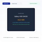 سامسونج جالكسي A08 (64 جيجابايت) - نسخة الإمارات الرسمية | Samsung Galaxy A08 (64GB) - Official UAE Version