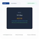 نوكيا 101 أزرق - نسخة الإمارات الرسمية | Nokia 101 Blue - Official UAE Version