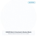 HONOR Watch 6 Smartwatch (Shadow Black) Real Studio Photo UAE