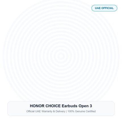 HONOR CHOICE Earbuds Open 3 Real Studio Photo UAE