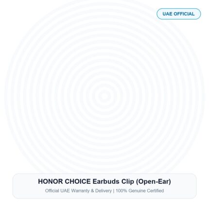 HONOR CHOICE Earbuds Clip (Open-Ear) Real Studio Photo UAE