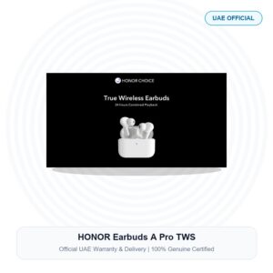 HONOR Earbuds A Pro TWS Real Studio Photo UAE