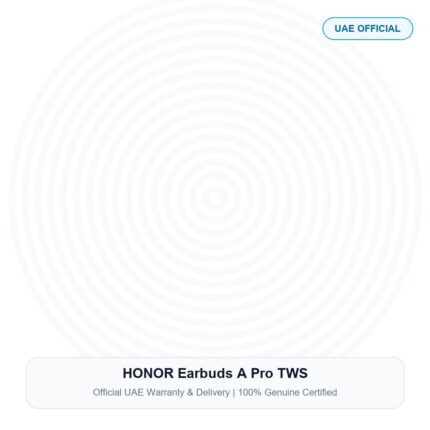 HONOR Earbuds A Pro TWS Real Studio Photo UAE