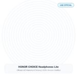 HONOR CHOICE Headphones Lite Real Studio Photo UAE