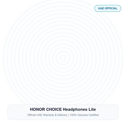 HONOR CHOICE Headphones Lite Real Studio Photo UAE