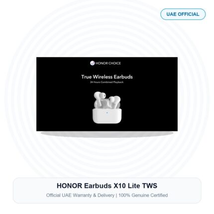 HONOR Earbuds X10 Lite TWS Real Studio Photo UAE