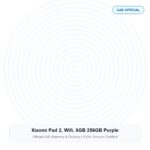 Xiaomi Pad 2, Wifi, 8GB 256GB Purple Real Studio Photo UAE