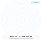 Xiaomi Pad 2 9.7" 64GB,Silver Wifi Real Studio Photo UAE
