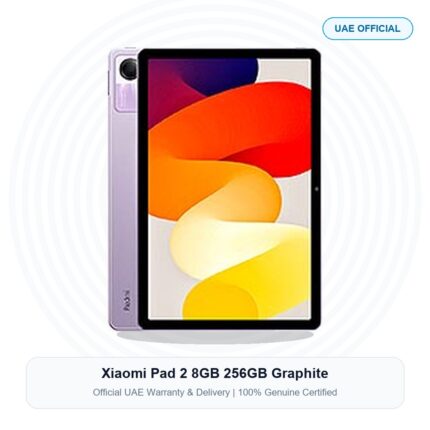 Xiaomi Pad 2 8GB 256GB Graphite Real Studio Photo UAE