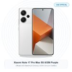 Xiaomi Note 17 Pro Max 5G 8/256 Purple Real Studio Photo UAE