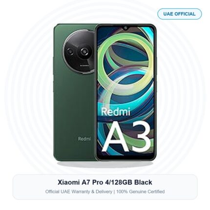 Xiaomi A7 Pro 4/128GB Black Real Studio Photo UAE