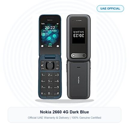 Nokia 2660 4G Dark Blue Real Studio Photo UAE
