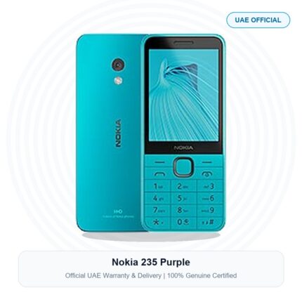 Nokia 235 Purple Real Studio Photo UAE