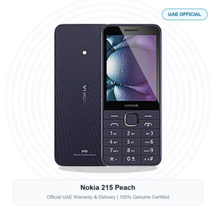 Nokia 215 Peach Real Studio Photo UAE