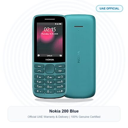 Nokia 200 Blue Real Studio Photo UAE