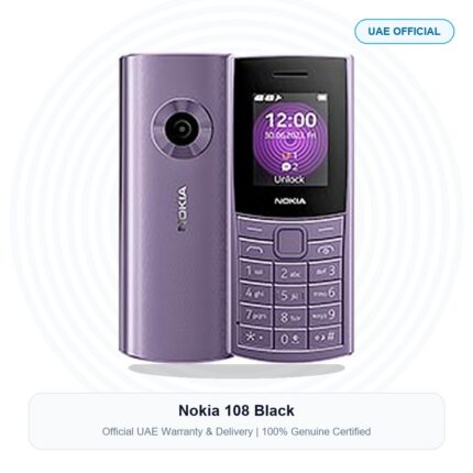 Nokia 108 Black Real Studio Photo UAE