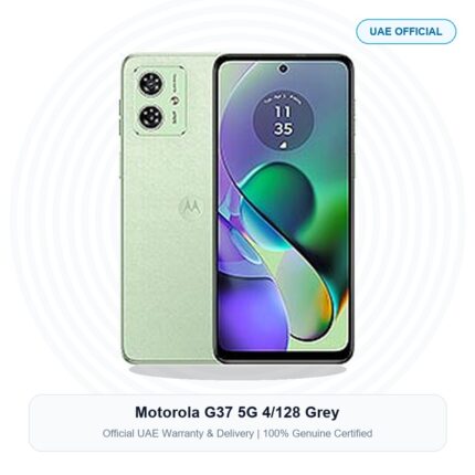 Motorola G37 5G 4/128 Grey Real Studio Photo UAE