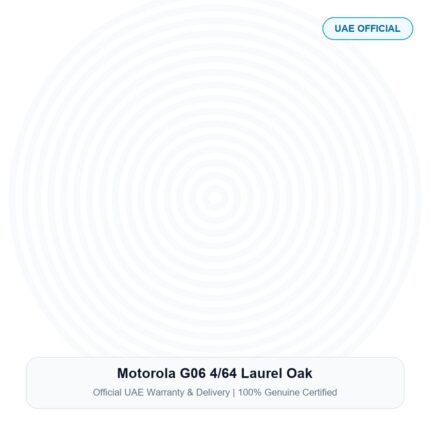 Motorola G06 4/64 Laurel Oak Real Studio Photo UAE