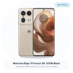 Motorola Edge 70 Fusion 5G 12/256 Black Real Studio Photo UAE