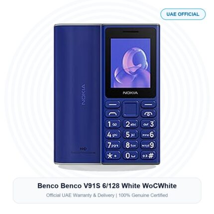 Benco Benco V91S 6/128 White WoCWhite Real Studio Photo UAE