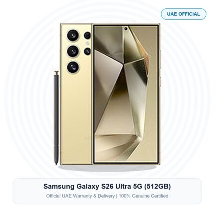 Samsung Galaxy S26 Ultra 5G (512GB) Real Studio Photo UAE