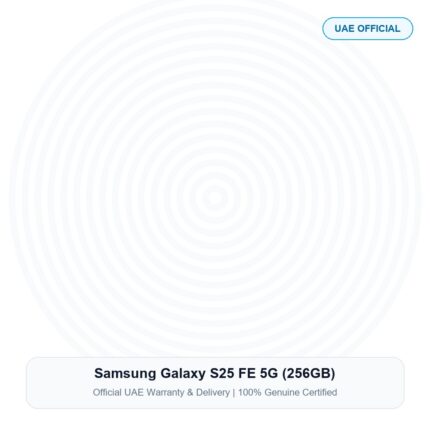 Samsung Galaxy S25 FE 5G (256GB) Real Studio Photo UAE