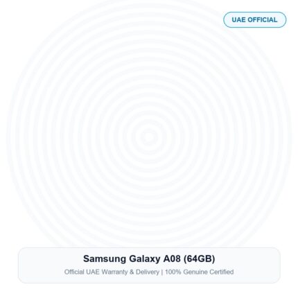 Samsung Galaxy A08 (64GB) Real Studio Photo UAE