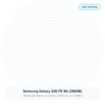Samsung Galaxy S26 FE 5G (256GB) Real Studio Photo UAE