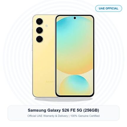 Samsung Galaxy S26 FE 5G (256GB) Real Studio Photo UAE